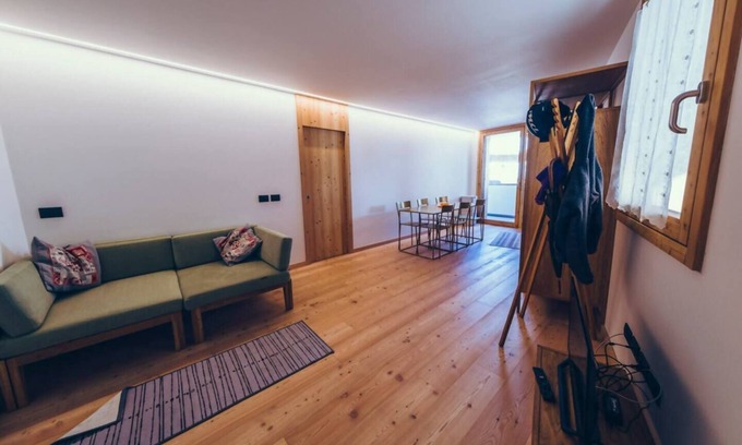 San Giovanni di Fassa Apartment | Sella Ronda from Val di Fassa - CiasaNu 1st Floor
