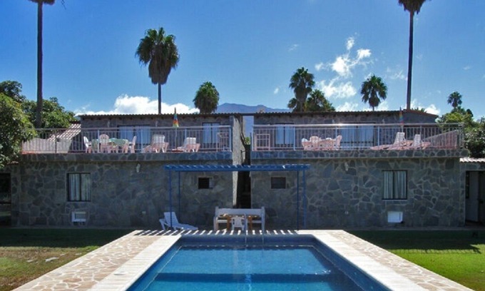 El Granel House | Semi-detached holiday home with pool and sea views