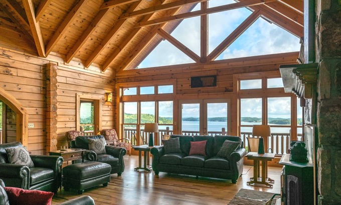 Newport House | Serene Douglas Lake Villa with Pool: Family Perfect, Near Pigeon Forge