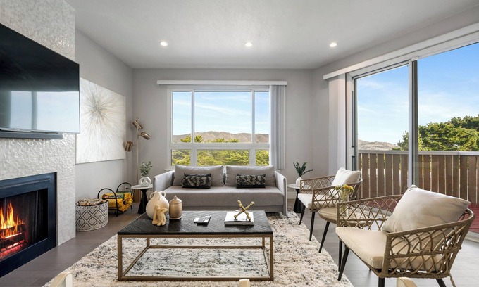 Serramonte House | Serene Home on the Hill w/an amazing view! near SF!