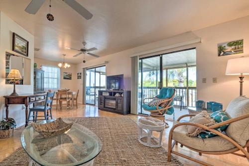 Cape Cay House | Serene Hudson Home on Canal with Direct Gulf Access