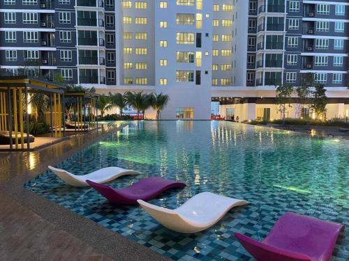 Kuala Lumpur Apartment | Setapak KL Apt 3 Room 8 pax