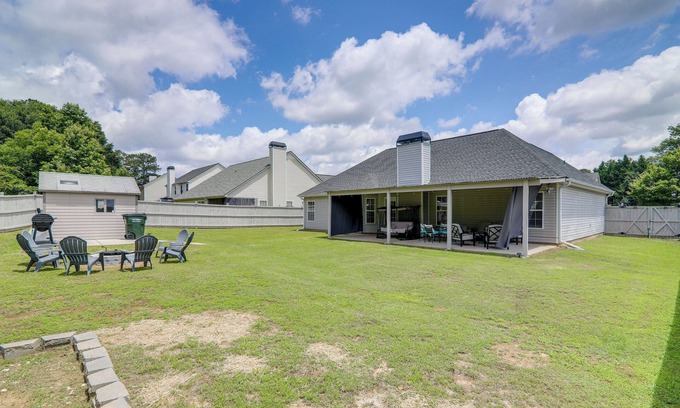 Loganville House | Shop, Fish & Explore: Suburban Home in Loganville!