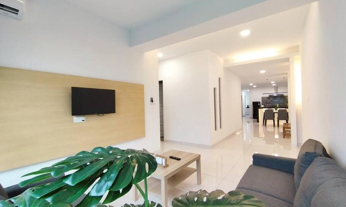 Sibu Apartment | Sibu Q1 Homestay -3 Rooms 4 Beds