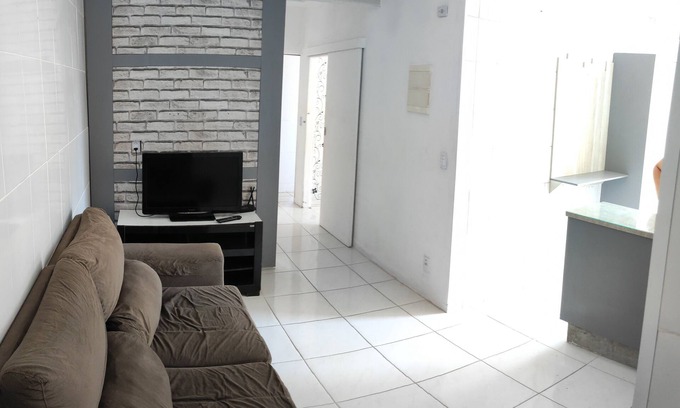 Sao Vicente Apartment | Simples Porém Aconchegante! A 6 min da Praia e Aceita pet