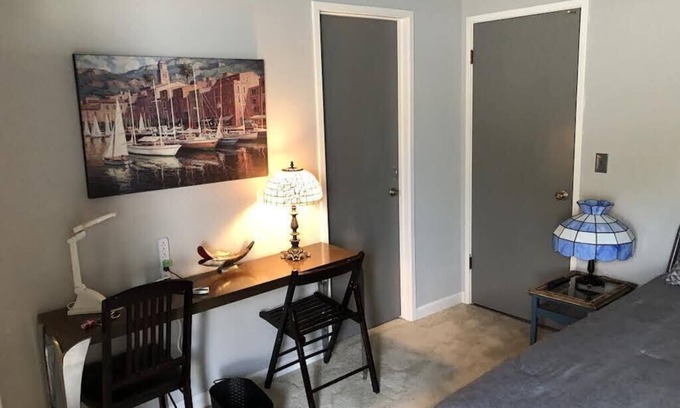 Alameda Apartment | Sitting on the dock on the Bay