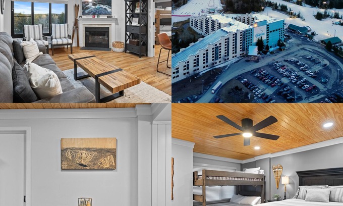 Snowshoe Apartment | Ski In/out, Sleeps 8, Pool, Hot Tub, Snow Tubing!