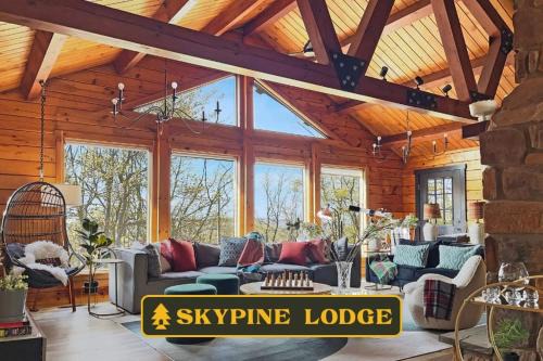 Albrightsville Ski Chalet | Skypine Lodge - Log Lodge Atop the World