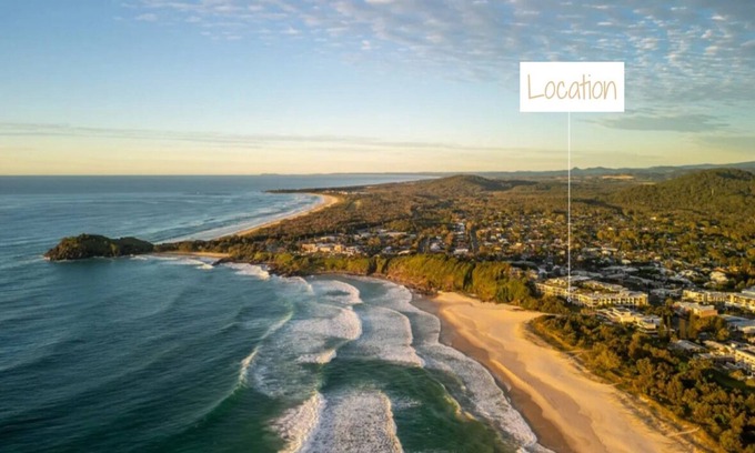 Bogangar Apartment | Slice Of Paradise - Direct Resort & Beach Access Apart - 3 Bed - Ocean Views