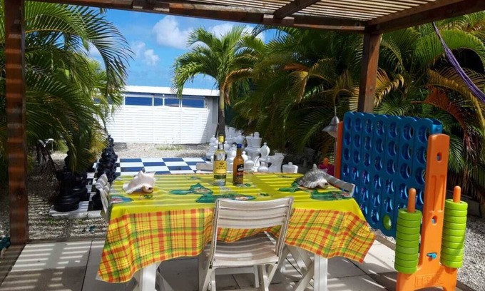 Anse-Bertrand House | Small charming house seaside in authentic setting 2 to 5 pers.