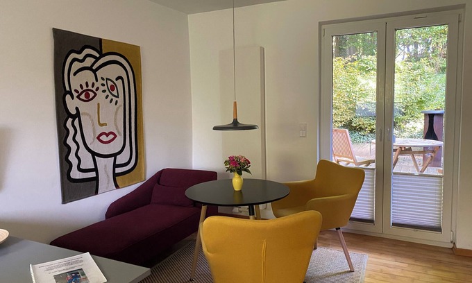 Schmilau House | Small vacation cottage with its own sauna and garden fireplace