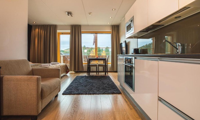 Sirkka Apartment | Snowline Stay A13 by Aavalevi Holidays, Ski-In Ski-Out, Levi Center