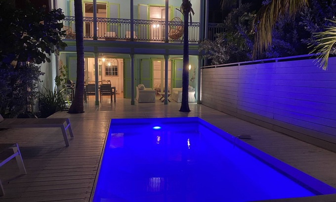 Orient Bay Villa | Soleil Blanc, 2 bedrooms gorgeous villa, ocean front