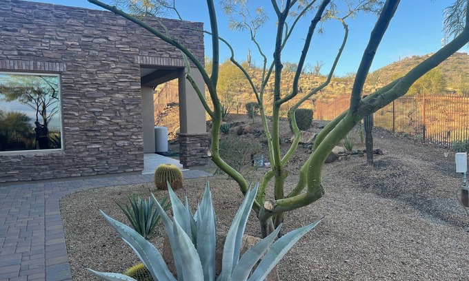 Desert View Villa | Sonoran Hiking Trails 2 Room Casita w Mountain Views borders National Preserve n