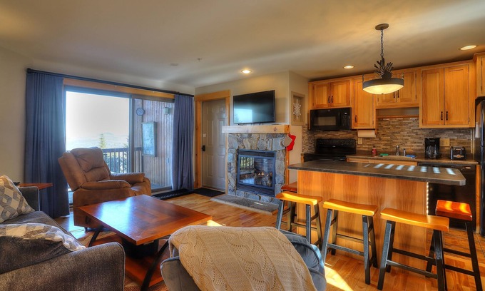 Rangeley Condo | South Branch Condo 21-1 - ground level ski-in/out on Saddleback