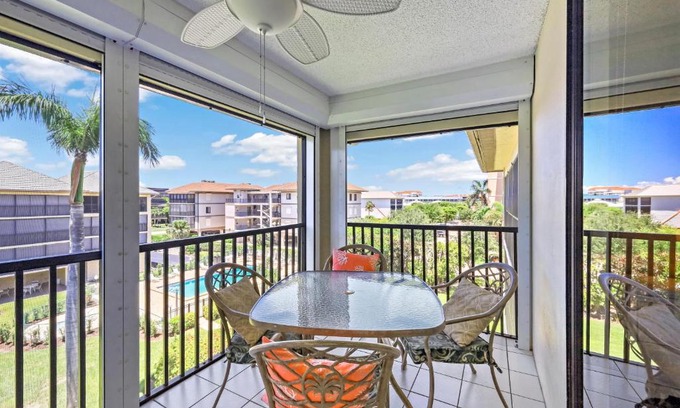 Marco Island House | South end condo with pool/spa and steps to beach