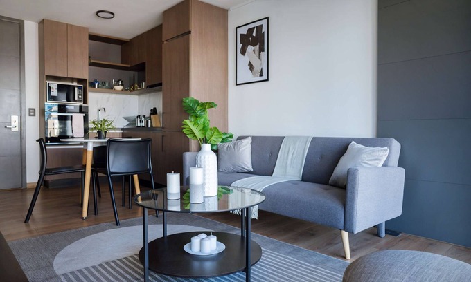 El Golf Apartment | Spacious 2BR Retreat in Las Condes Comfort Awaits