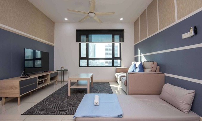 Central District Apartment | Spacious 2BR Suasana, near CIQ JB Sentral