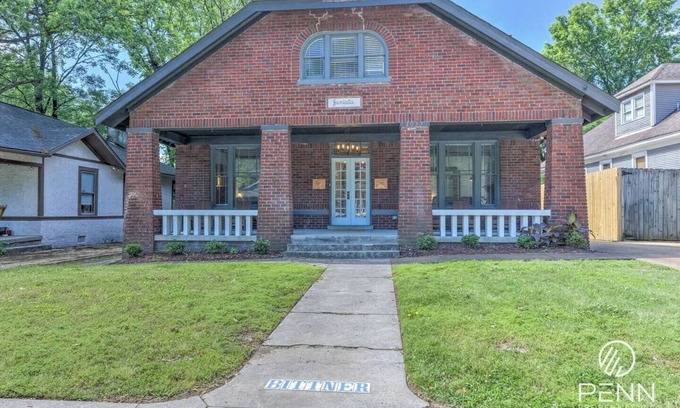 Cooper-Young Historic District House | Spacious 3-in-1 Vintage Brick Escape