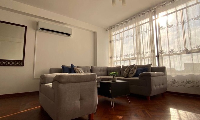 Magdalena del Mar Apartment | Spacious 4-bedroom apartment with AC and WiFi in cool Magdalena del Mar