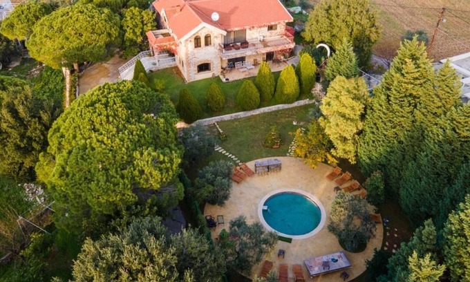 Batroun Villa | Spacious 5-bedroom Batroun villa guesthouse with pool, 5 minutes from the sea