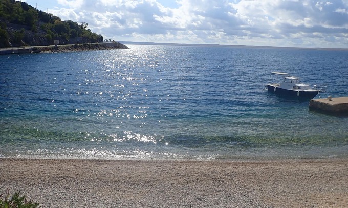 Baric Draga Apartment | Spacious apartment for 6-8 people near the beach
