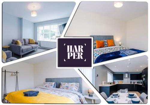 Ewloe House | Spacious Detached House Driveway By Harperletting ShortLets & Serviced Accommodation Hawarden With Long or Short Stays Disc options