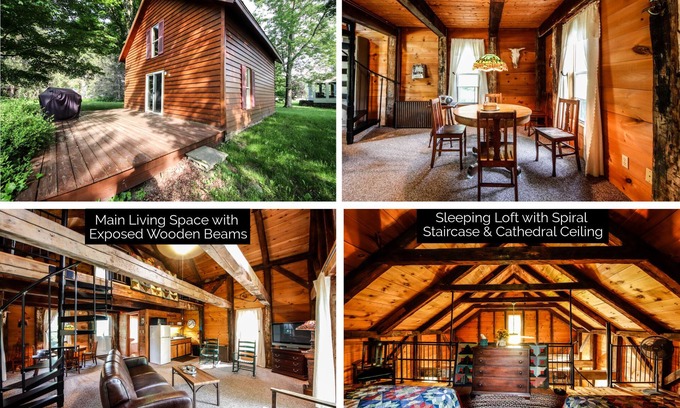Colliersville Cabin | Spacious Historic Cabin