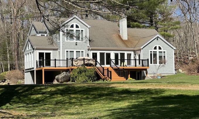 Voluntown House | Spacious lake front home, perfect for bringing families together