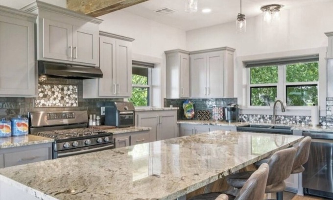 Wyandotte House | Spacious Lakefront Home w/hot tub, dock, & private ramp