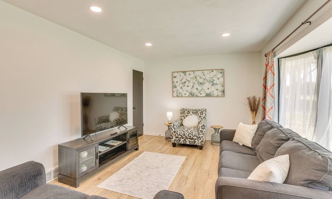 Bellevue House | Spacious Omaha Home w/Patio & Yard, Pets Welcome!