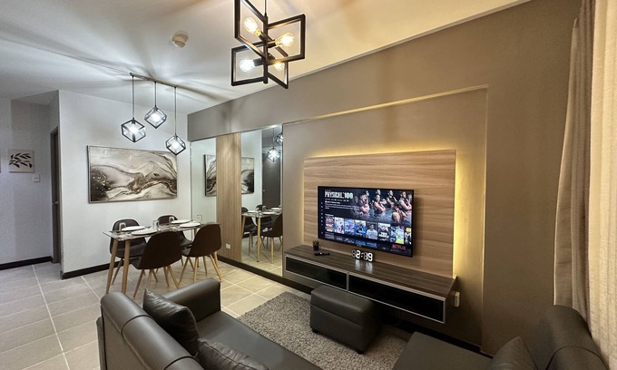 Bacoor City Condo | Spacious Resort-Type 2 bedroom condo unit w/parking near Airport - 15 mins away