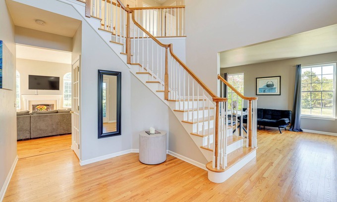 Baptistown House | Spacious Retreat in Frenchtown w/Deck & Fire Pit