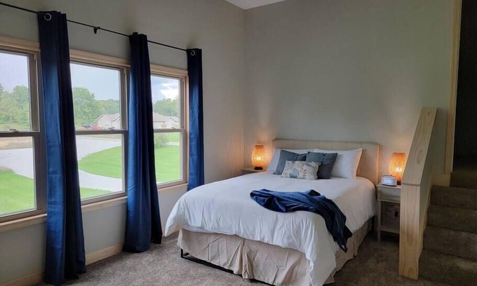 Middlebury Apartment | Spacious, rural apt w/outdoor amenities - close to Shipshewana and Toll Road