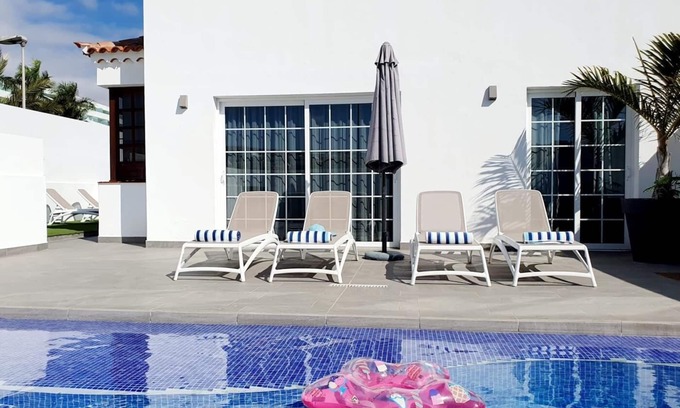 Costa Adeje Villa | Spacious three bedroom holiday home with pool