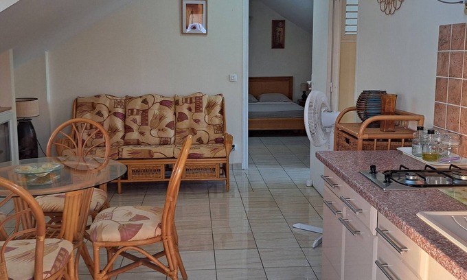 Belcourt Apartment | Spacious two-room apartment in Baie-Mahault