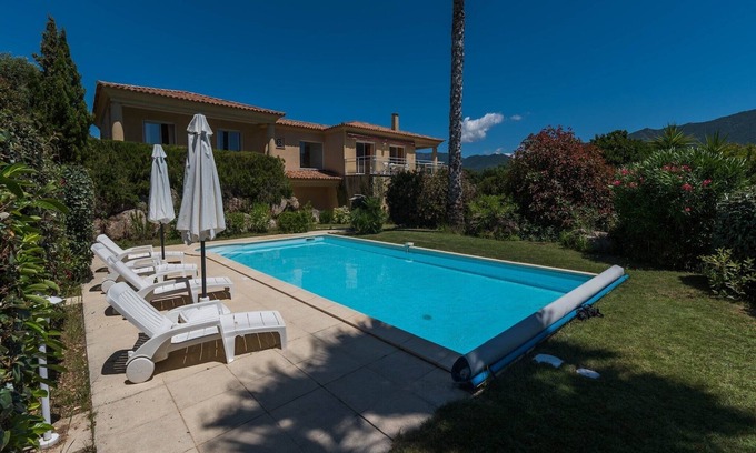 Santʼ Andrea-dʼOrcino Villa | Spacious Villa with Pool