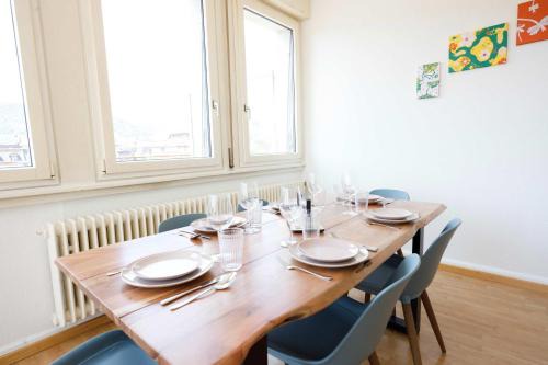Sihlfeld Apartment | Spacious Zurich Apt Huge Terrace & Views