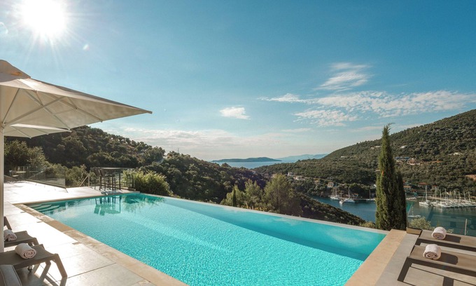 Sivota House | Special Offer! Luxurious Villa Roya with Private Pool & Sea Views