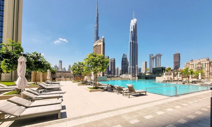 Za'abeel 2 Apartment | Spectacular Burj Khalifa View 2 min to Dubai Mall
