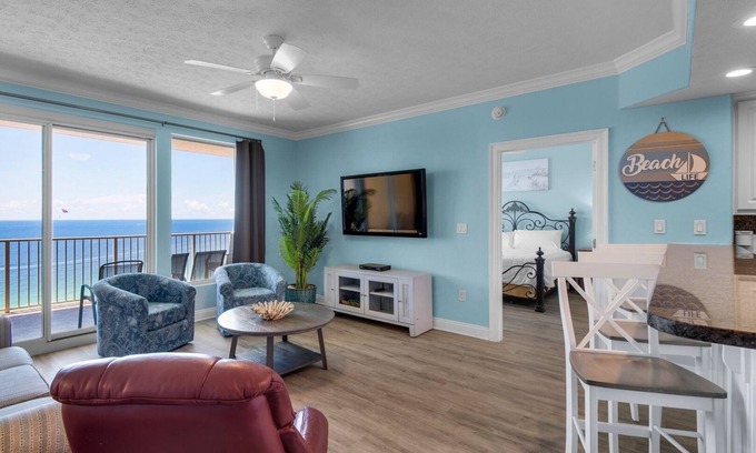 Lower Grand Lagoon Condo | SPECTACULAR PANORAMIC OCEAN VIEW! - HUGE BALCONY! - 2005