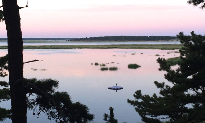 Wellfleet House | Spectacular Waterfront Home! Privacy, A/C, VIEWS! Direct beach access!
