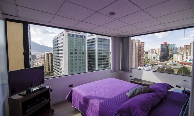 La Mariscal Apartment | Splendid 1 br apt with amazing mountain views+best location+wifi+amenities+