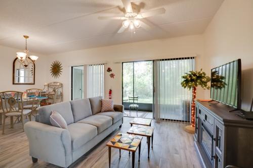 Saint Augustine Shores Apartment | St Augustine Condo with Screened Porch, Pool Access!