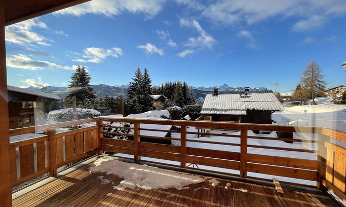 Le Planellet Apartment | Standing megeve - 2 to 8 people - Mont Arbois - ⛷️ and 🏌️♀️