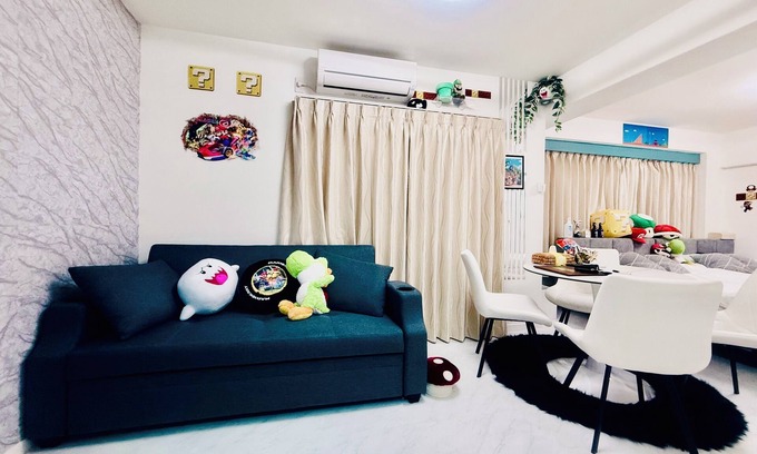 Naniwa Apartment | Station 3 min. from Osaka City Center Accommodations Universal Studios Mario