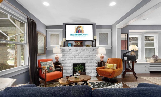 Rosedale House | Stay & Relax|Near KU|30+ Day Stays Only|Hot Tub