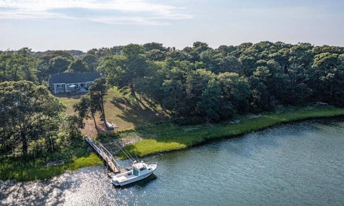 North Chatham House | Stay Salty: 560-C Waterfront Renovated Home with Pool and Dock