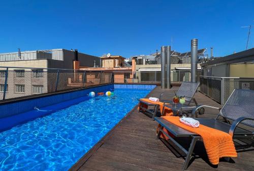 Dreta de l'Eixample Apartment | Stay Unique Apartments Pau Claris con piscina