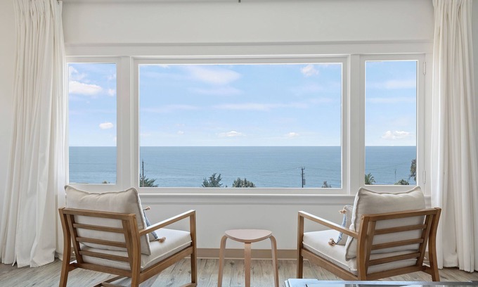 Summerland House | Steps to Beach & Town! Ocean Views! Great for Gathering Family & Friends!